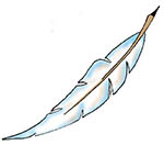magic floating feather