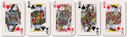 playing card magic trick